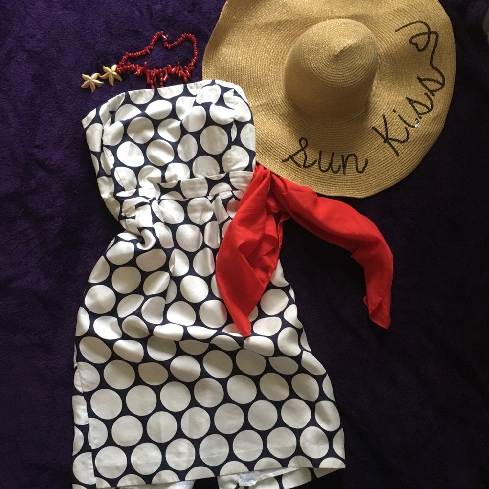 Banana republic silk strapless size 6 dress